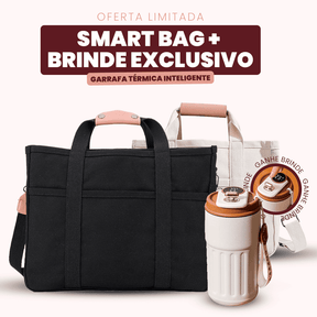 [REGALO LIMITADO] SmartBag Multicompartimentos + REGALO: Botella Termo Con Display De Temperatura
